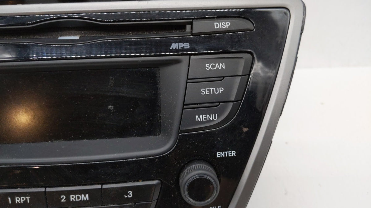 2014-2016 Hyundai Elantra Am Fm Cd Player Radio Receiver 214791 - Oemusedautoparts1.com