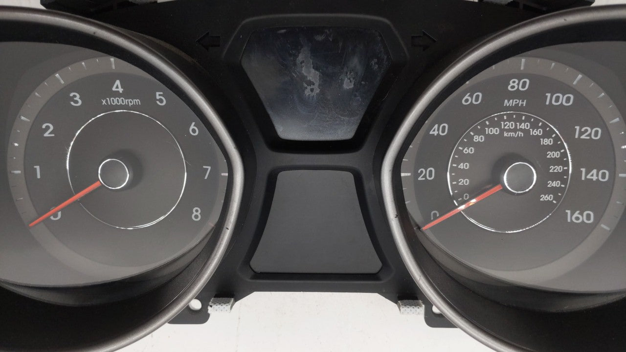 2014-2016 Hyundai Elantra Instrument Cluster Speedometer Gauges P/N:94004-3Y010 Fits Fits 2014 2015 2016 OEM Used Auto Parts
