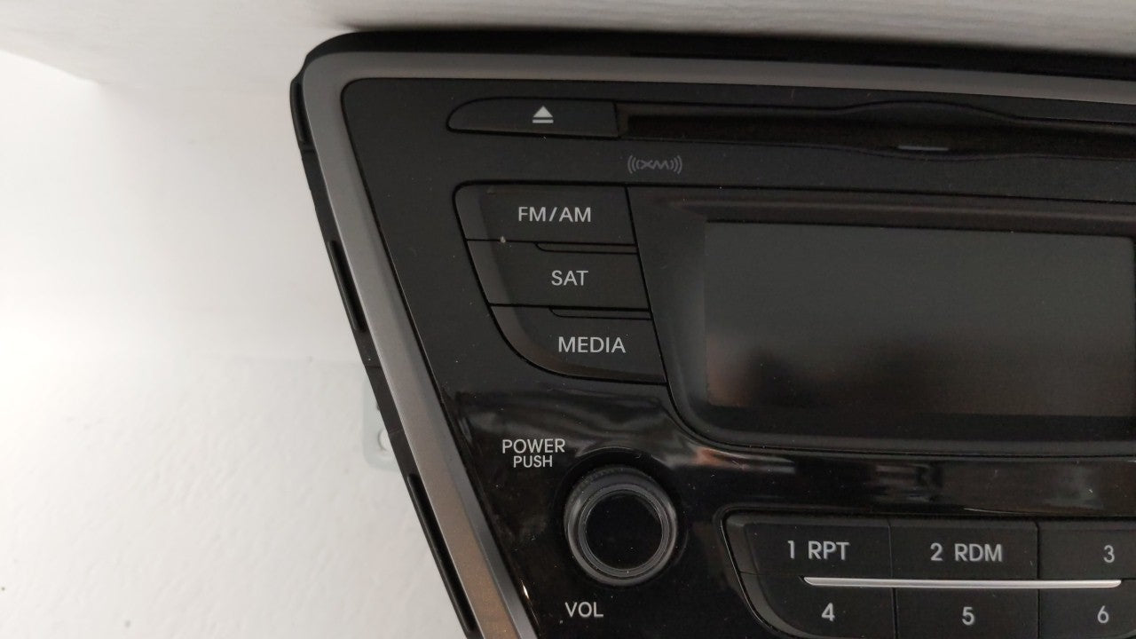 2014-2016 Hyundai Elantra Radio AM FM Cd Player Receiver Replacement P/N:961703X156GU 96170-3X156GU Fits Fits 2014 2015 2016