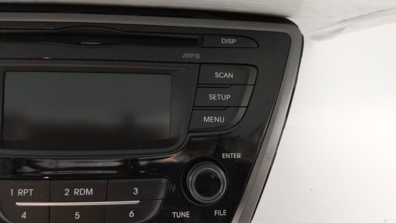 2014-2016 Hyundai Elantra Radio AM FM Cd Player Receiver Replacement P/N:961703X156GU 96170-3X156GU Fits Fits 2014 2015 2016