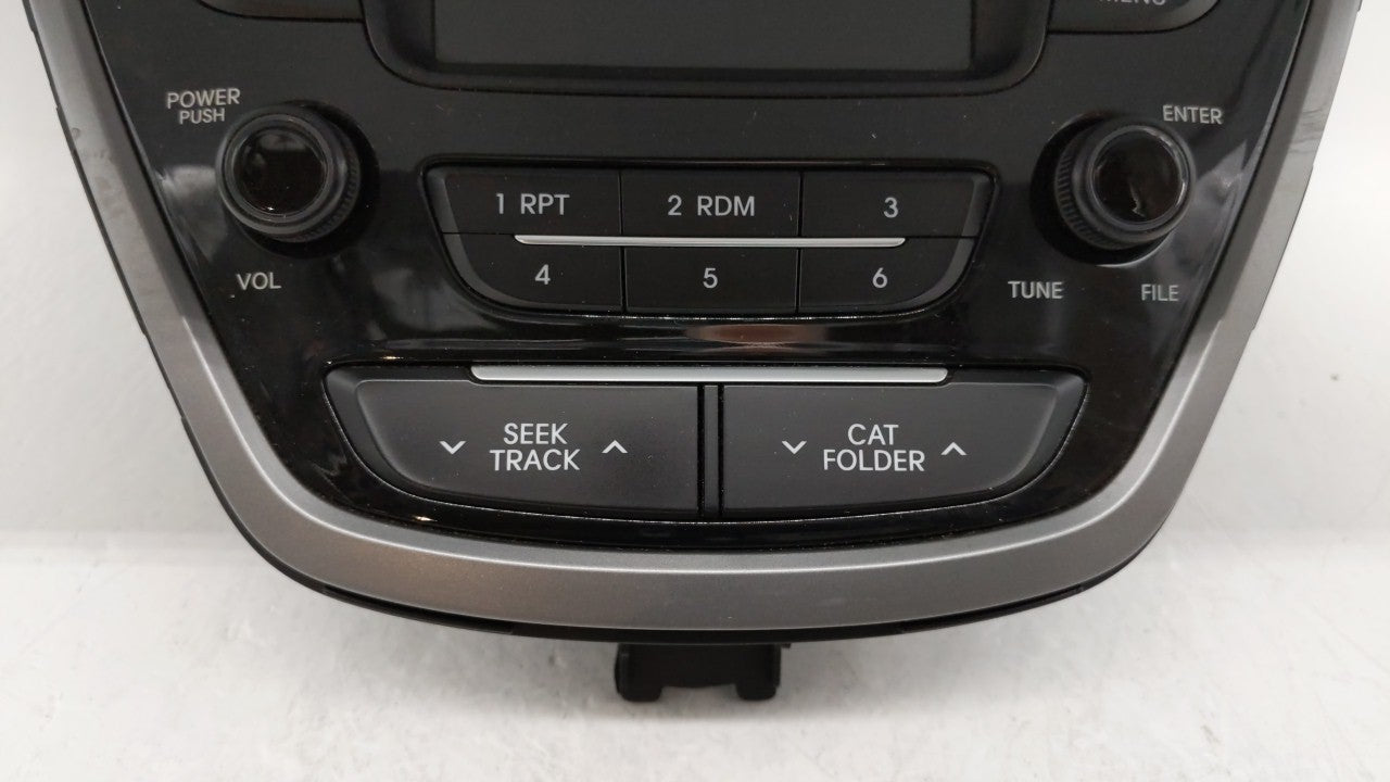 2014-2016 Hyundai Elantra Radio AM FM Cd Player Receiver Replacement P/N:961703X156GU 96170-3X156GU Fits Fits 2014 2015 2016
