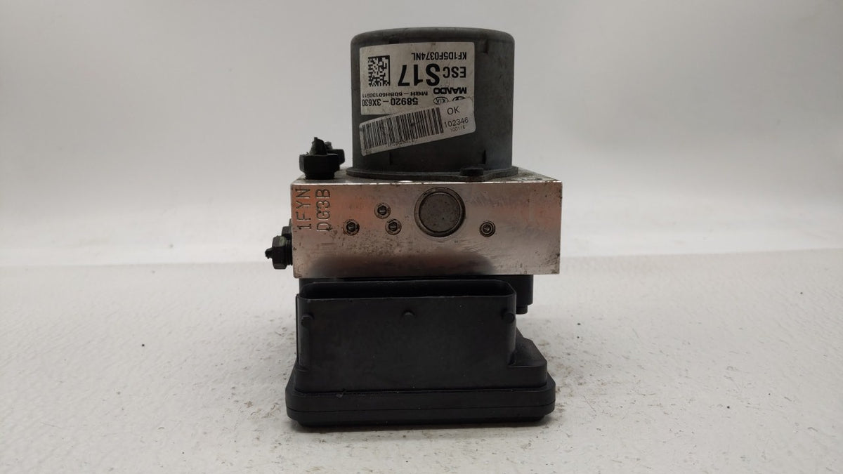 2014-2016 Hyundai Elantra Anti-Lock Brake ABS Pump Module Actuator OEM P/N:58920-3X630 BE6003G510 Fits Fits 2014 2015 2016 O