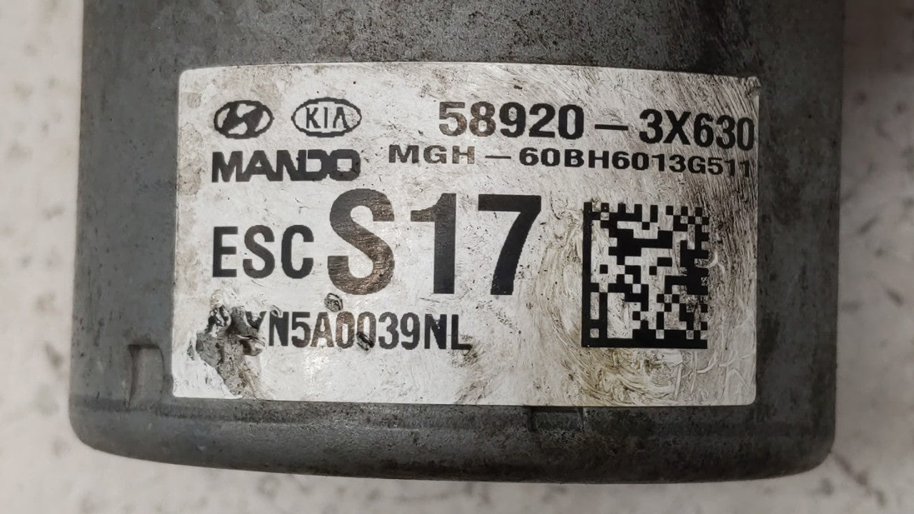 2014-2016 Hyundai Elantra ABS Pump Control Module Replacement P/N:58920-3X630 BE6003G510 Fits Fits 2014 2015 2016 OEM Used A