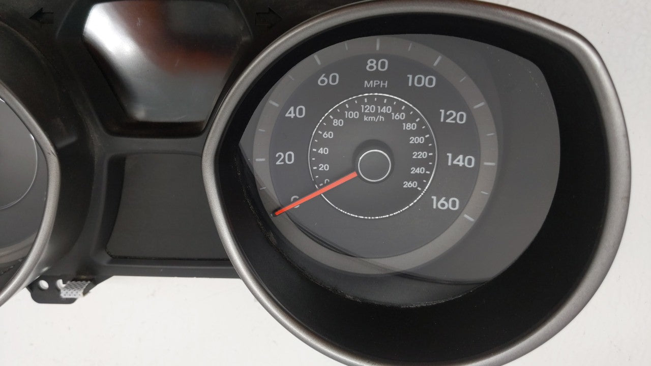 2014-2016 Hyundai Elantra Instrument Cluster Speedometer Gauges P/N:94004-3Y010 Fits Fits 2014 2015 2016 OEM Used Auto Parts