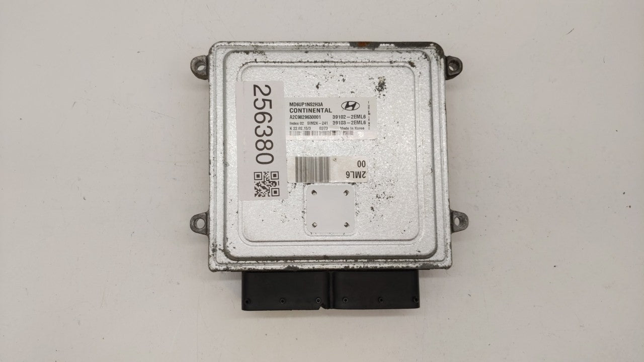 2014-2016 Hyundai Elantra PCM Engine Control Computer ECU ECM PCU OEM P/N:39102-2EML6 39103-2EML6 Fits Fits 2014 2015 2016 O