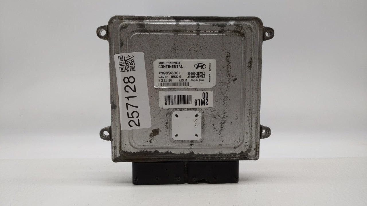 2014-2016 Hyundai Elantra PCM Engine Control Computer ECU ECM PCU OEM P/N:39102-2EML6 39103-2EML6 Fits Fits 2014 2015 2016 O