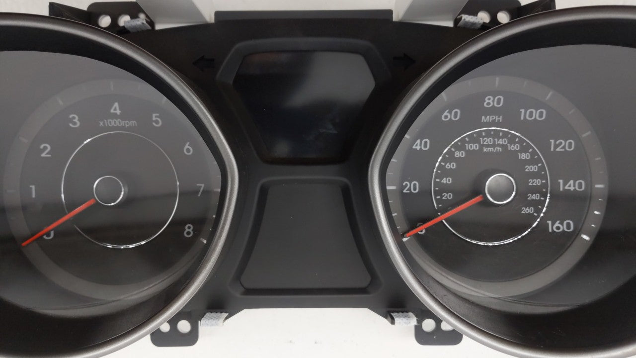 2014-2016 Hyundai Elantra Instrument Cluster Speedometer Gauges P/N:94004-3Y010 Fits Fits 2014 2015 2016 OEM Used Auto Parts