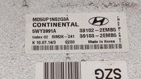 2014-2016 Hyundai Elantra PCM Engine Control Computer ECU ECM PCU OEM P/N:39103-2EMW5 39102-2EMW5 Fits Fits 2014 2015 2016 O