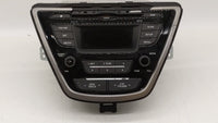 2014-2016 Hyundai Elantra Radio AM FM Cd Player Receiver Replacement P/N:961703X156GU 96170-3X156GU Fits Fits 2014 2015 2016