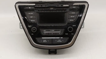 compare product 2014-2016 Hyundai Elantra Radio AM FM Cd Player Receiver Replacement P/N:961703X156GU 96170-3X156GU Fits Fits 2014 2015 2016 OEM Used Auto Parts