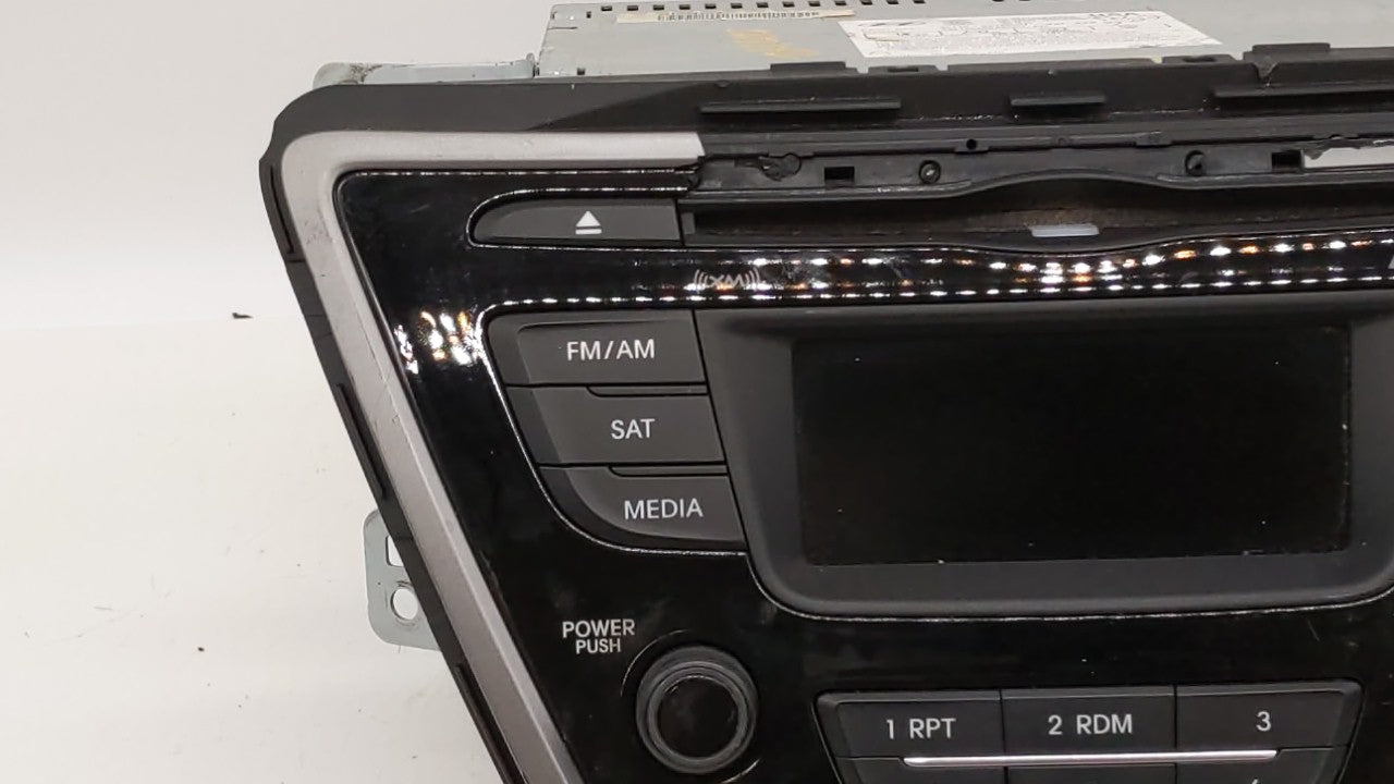 2014-2016 Hyundai Elantra Radio AM FM Cd Player Receiver Replacement P/N:961703X156GU 96170-3X156GU Fits Fits 2014 2015 2016
