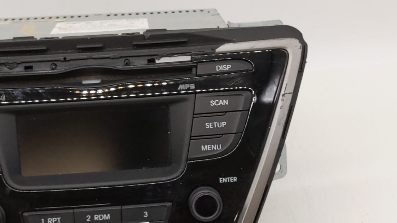 2014-2016 Hyundai Elantra Radio AM FM Cd Player Receiver Replacement P/N:961703X156GU 96170-3X156GU Fits Fits 2014 2015 2016