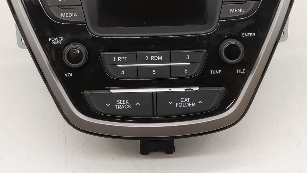 2014-2016 Hyundai Elantra Radio AM FM Cd Player Receiver Replacement P/N:961703X156GU 96170-3X156GU Fits Fits 2014 2015 2016