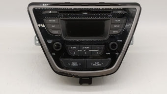 compare product 2014-2016 Hyundai Elantra Radio AM FM Cd Player Receiver Replacement P/N:961703X156GU 96170-3X156GU Fits Fits 2014 2015 2016 OEM Used Auto Parts