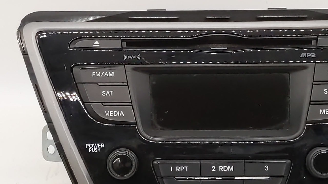 2014-2016 Hyundai Elantra Radio AM FM Cd Player Receiver Replacement P/N:961703X156GU 96170-3X156GU Fits Fits 2014 2015 2016