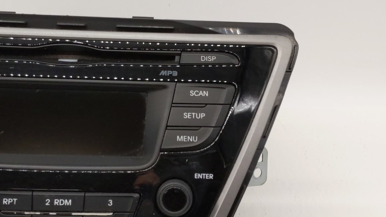 2014-2016 Hyundai Elantra Radio AM FM Cd Player Receiver Replacement P/N:961703X156GU 96170-3X156GU Fits Fits 2014 2015 2016