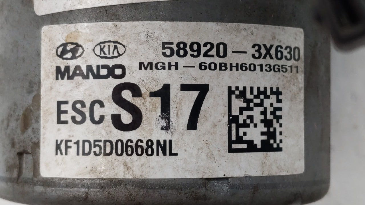 2014-2016 Hyundai Elantra ABS Pump Control Module Replacement P/N:BE6003G510 58920-3X630 Fits Fits 2014 2015 2016 OEM Used A