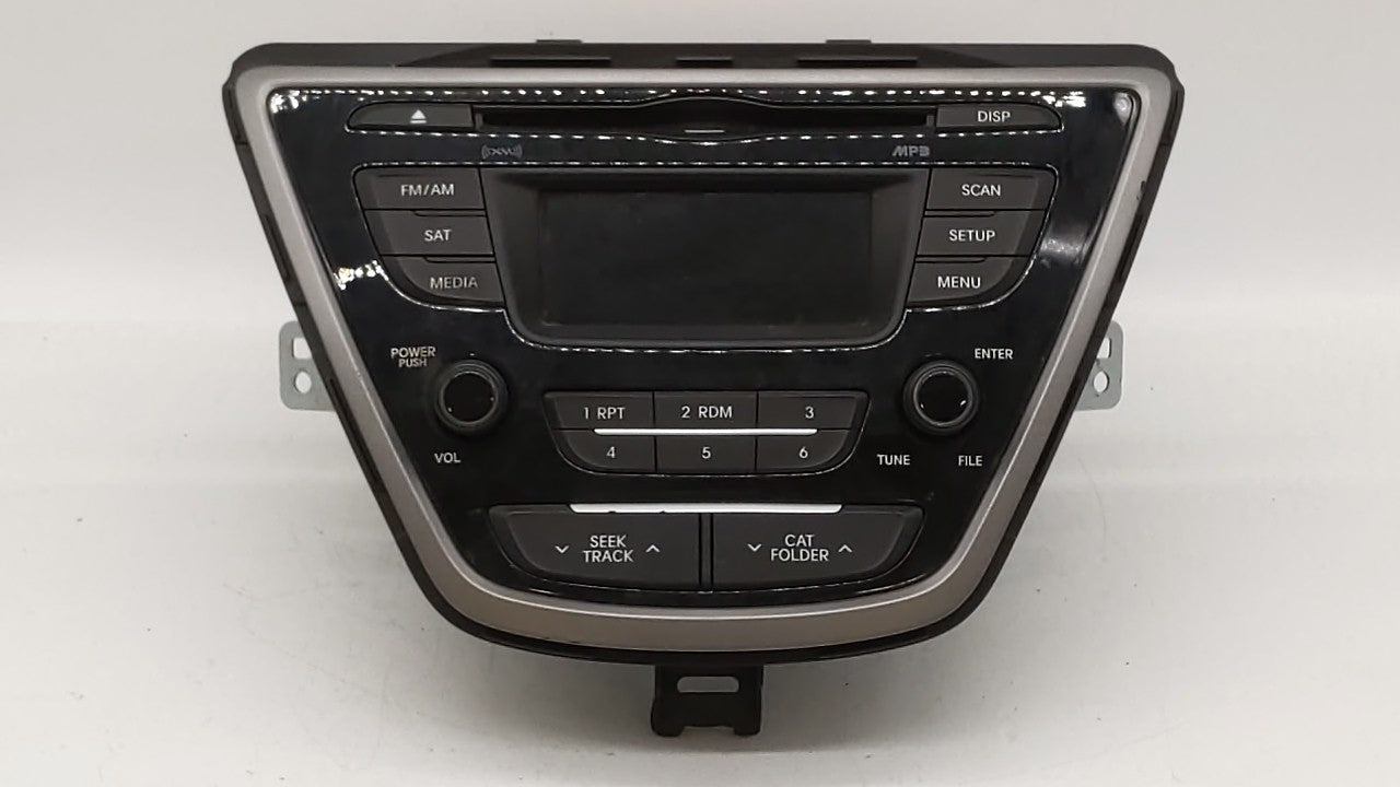 2014-2016 Hyundai Elantra Am Fm Cd Player Radio Receiver - Oemusedautoparts1.com