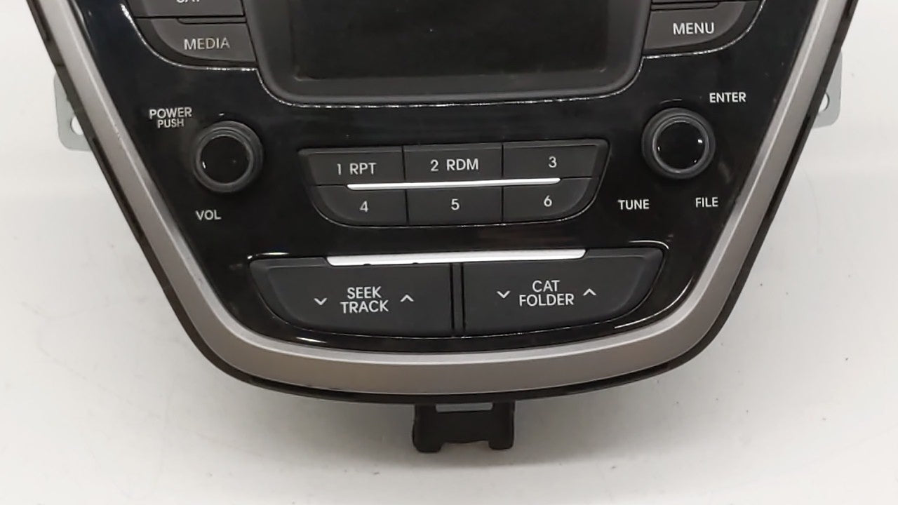 2014-2016 Hyundai Elantra Am Fm Cd Player Radio Receiver - Oemusedautoparts1.com