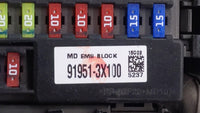 2014-2016 Hyundai Elantra Fusebox Fuse Box Panel Relay Module P/N:91951-3X100 Fits Fits 2014 2015 2016 OEM Used Auto Parts -