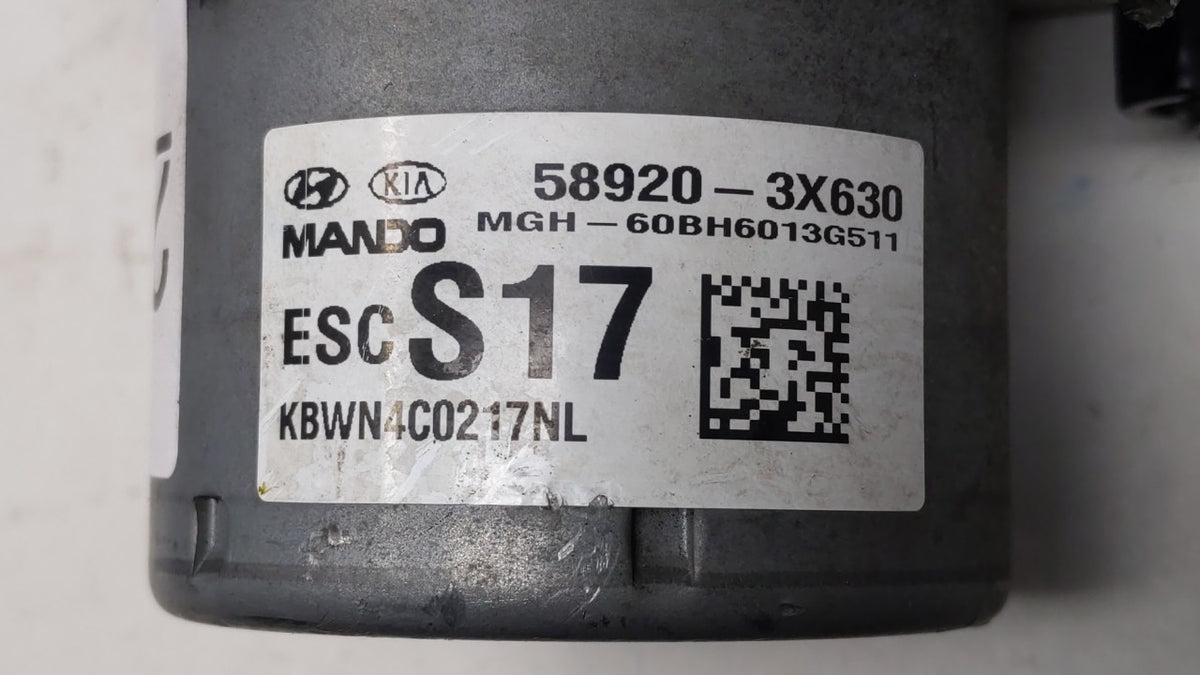 2014-2016 Hyundai Elantra Anti-Lock Brake ABS Pump Module Actuator OEM P/N:BE6003G510 58920-3X630 Fits Fits 2014 2015 2016 O