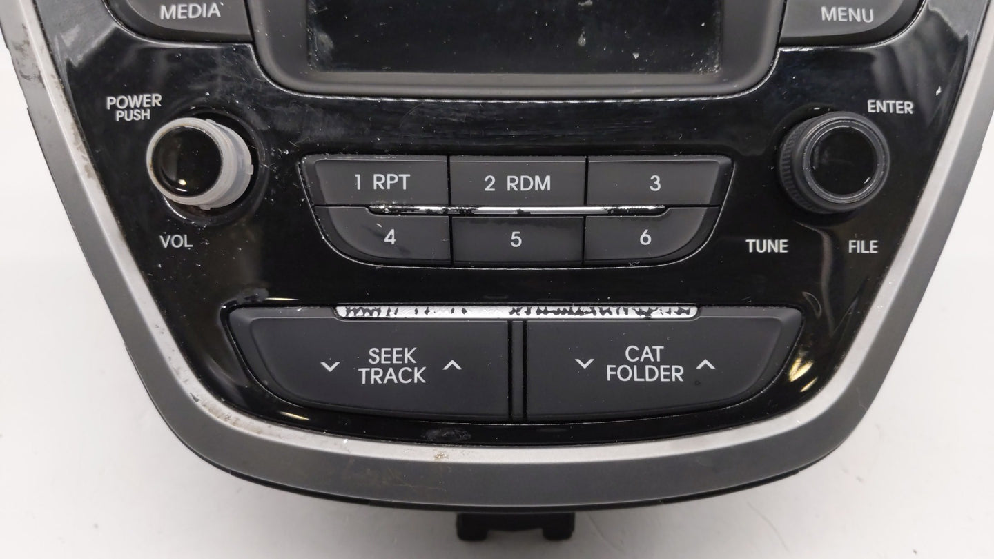 2014-2016 Hyundai Elantra Am Fm Cd Player Radio Receiver - Oemusedautoparts1.com