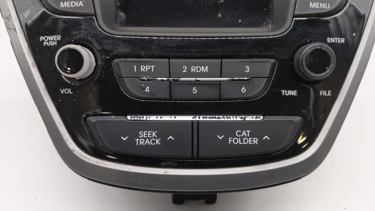 2014-2016 Hyundai Elantra Am Fm Cd Player Radio Receiver - Oemusedautoparts1.com