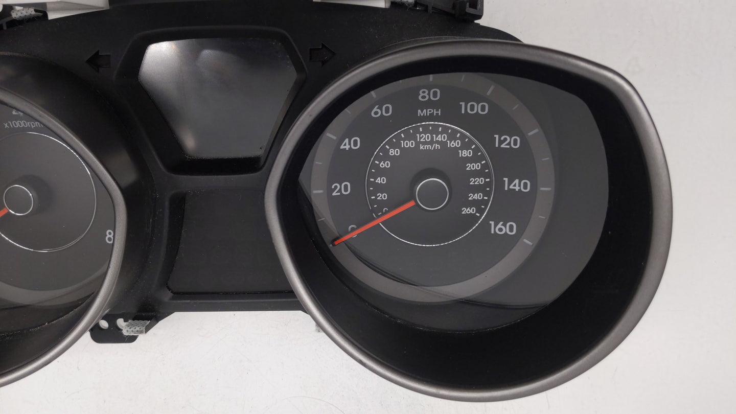 2014-2016 Hyundai Elantra Instrument Cluster Speedometer Gauges P/N:94004-3Y010 Fits Fits 2014 2015 2016 OEM Used Auto Parts