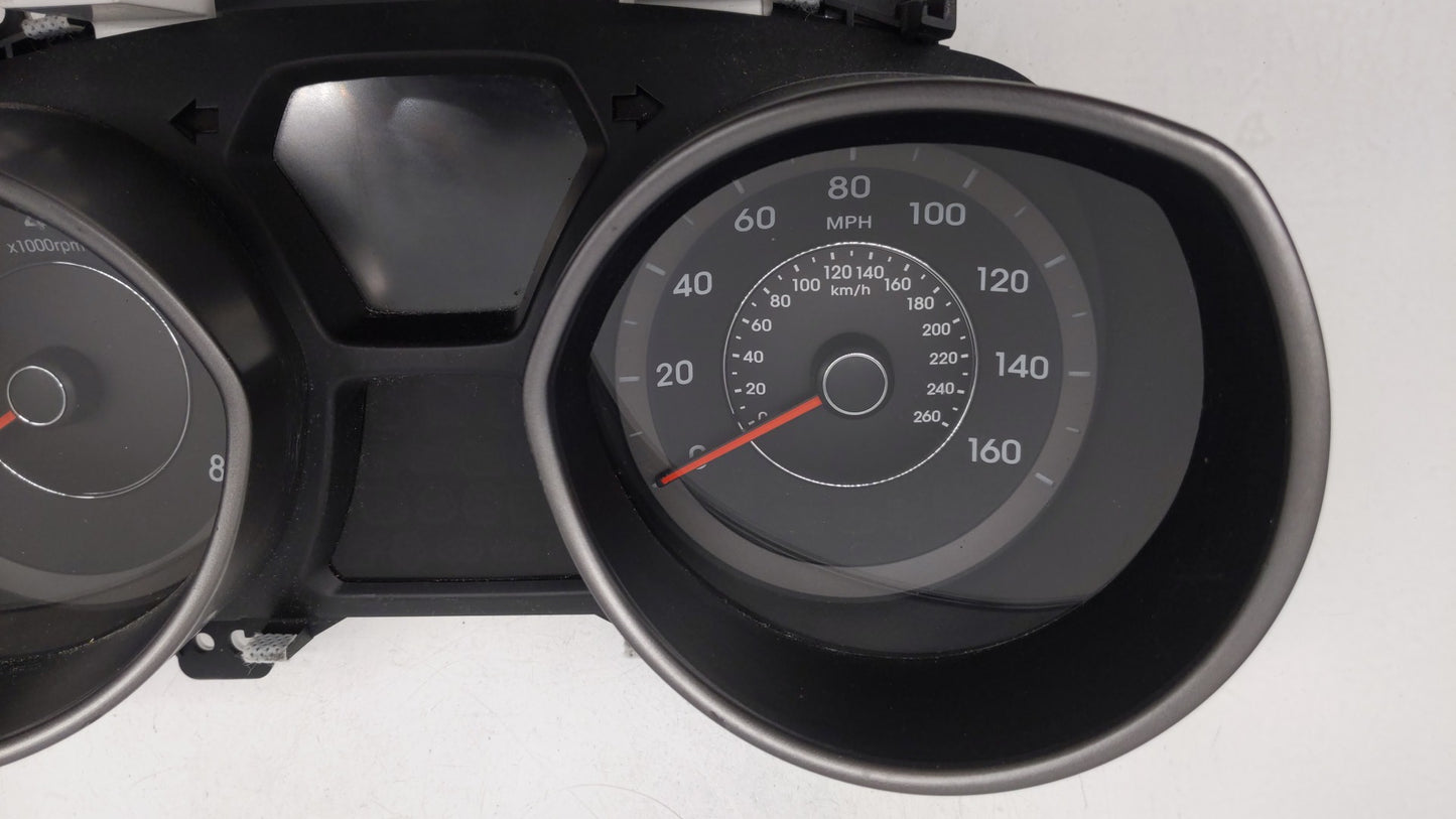 2014-2016 Hyundai Elantra Instrument Cluster Speedometer Gauges P/N:94004-3Y010 Fits Fits 2014 2015 2016 OEM Used Auto Parts