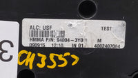 2014-2016 Hyundai Elantra Instrument Cluster Speedometer Gauges P/N:94004-3Y010 Fits Fits 2014 2015 2016 OEM Used Auto Parts