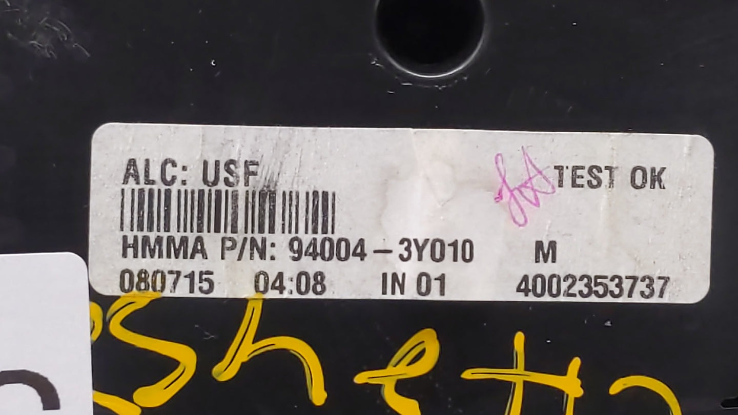 2014-2016 Hyundai Elantra Instrument Cluster Speedometer Gauges P/N:94004-3Y010 Fits Fits 2014 2015 2016 OEM Used Auto Parts