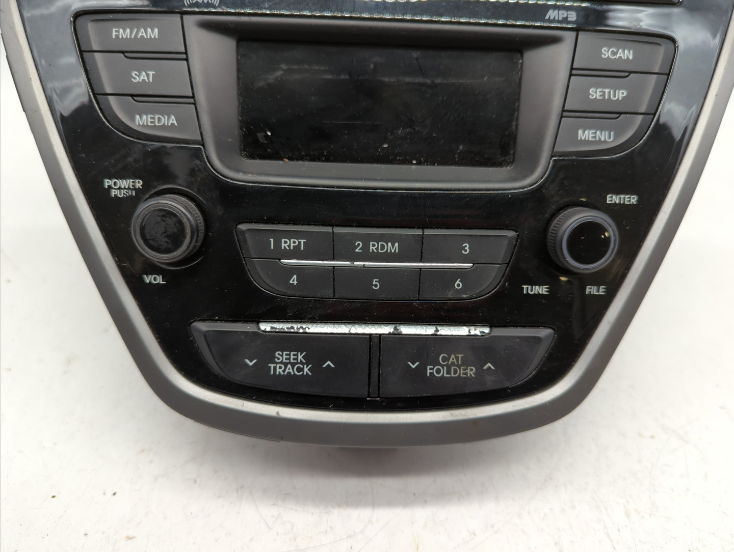 2014-2016 Hyundai Elantra Radio AM FM Cd Player Receiver Replacement P/N:96170-3X156GU Fits Fits 2014 2015 2016 OEM Used Aut