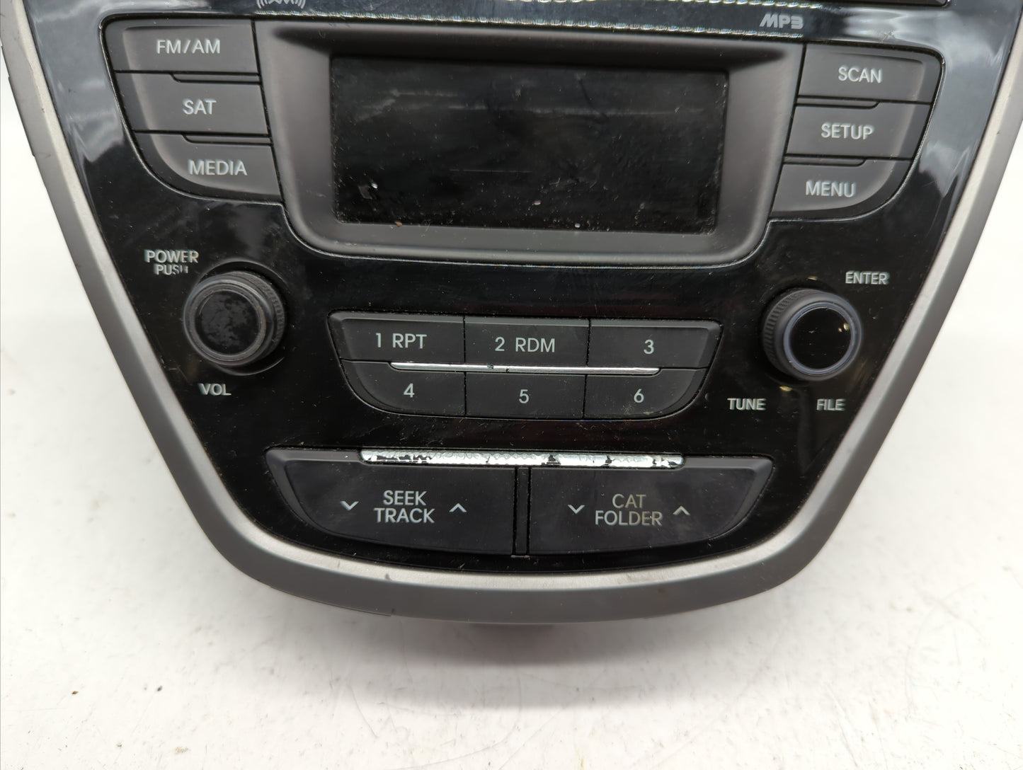 2014-2016 Hyundai Elantra Radio AM FM Cd Player Receiver Replacement P/N:96170-3X156GU Fits Fits 2014 2015 2016 OEM Used Aut