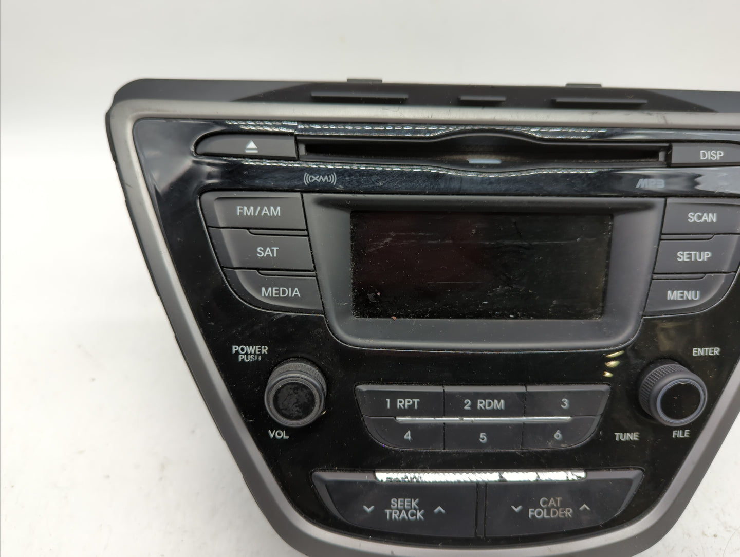 2014-2016 Hyundai Elantra Radio AM FM Cd Player Receiver Replacement P/N:96170-3X156GU Fits Fits 2014 2015 2016 OEM Used Aut