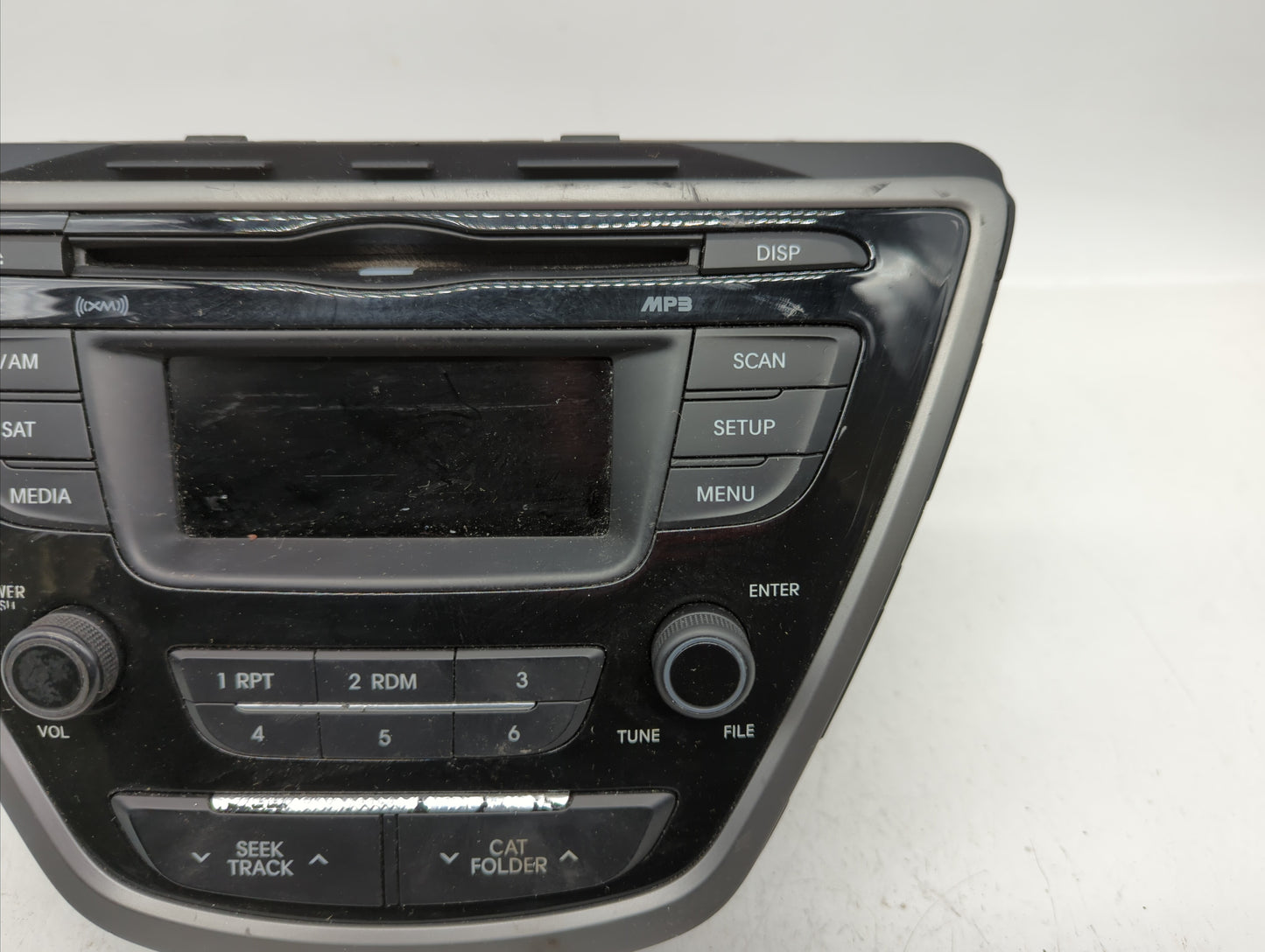 2014-2016 Hyundai Elantra Radio AM FM Cd Player Receiver Replacement P/N:96170-3X156GU Fits Fits 2014 2015 2016 OEM Used Aut