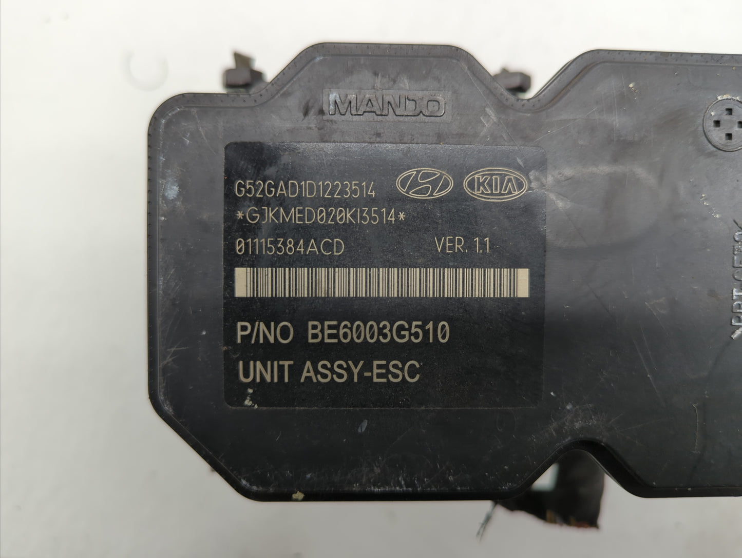 2014-2016 Hyundai Elantra ABS Pump Control Module Replacement P/N:BE6003G510 58920-3X630 Fits Fits 2014 2015 2016 OEM Used A