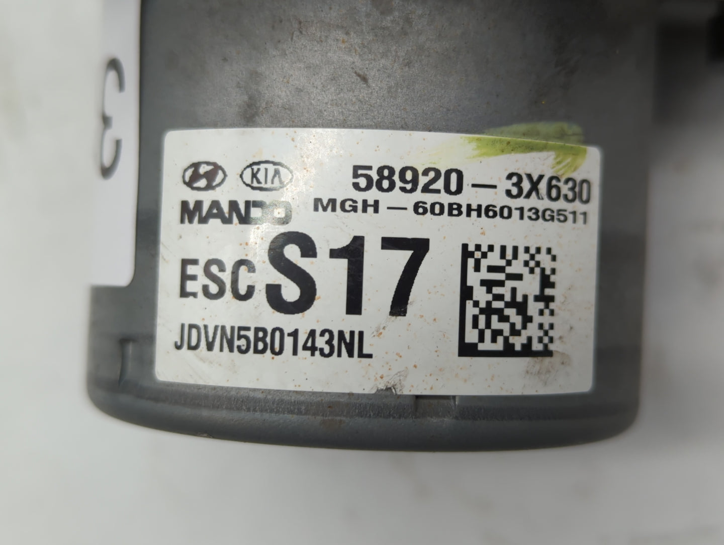 2014-2016 Hyundai Elantra ABS Pump Control Module Replacement P/N:BE6003G510 58920-3X630 Fits Fits 2014 2015 2016 OEM Used A