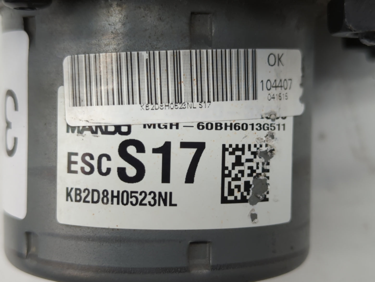 2014-2016 Hyundai Elantra ABS Pump Control Module Replacement P/N:BE6003G510 58920-3X630 Fits Fits 2014 2015 2016 OEM Used A