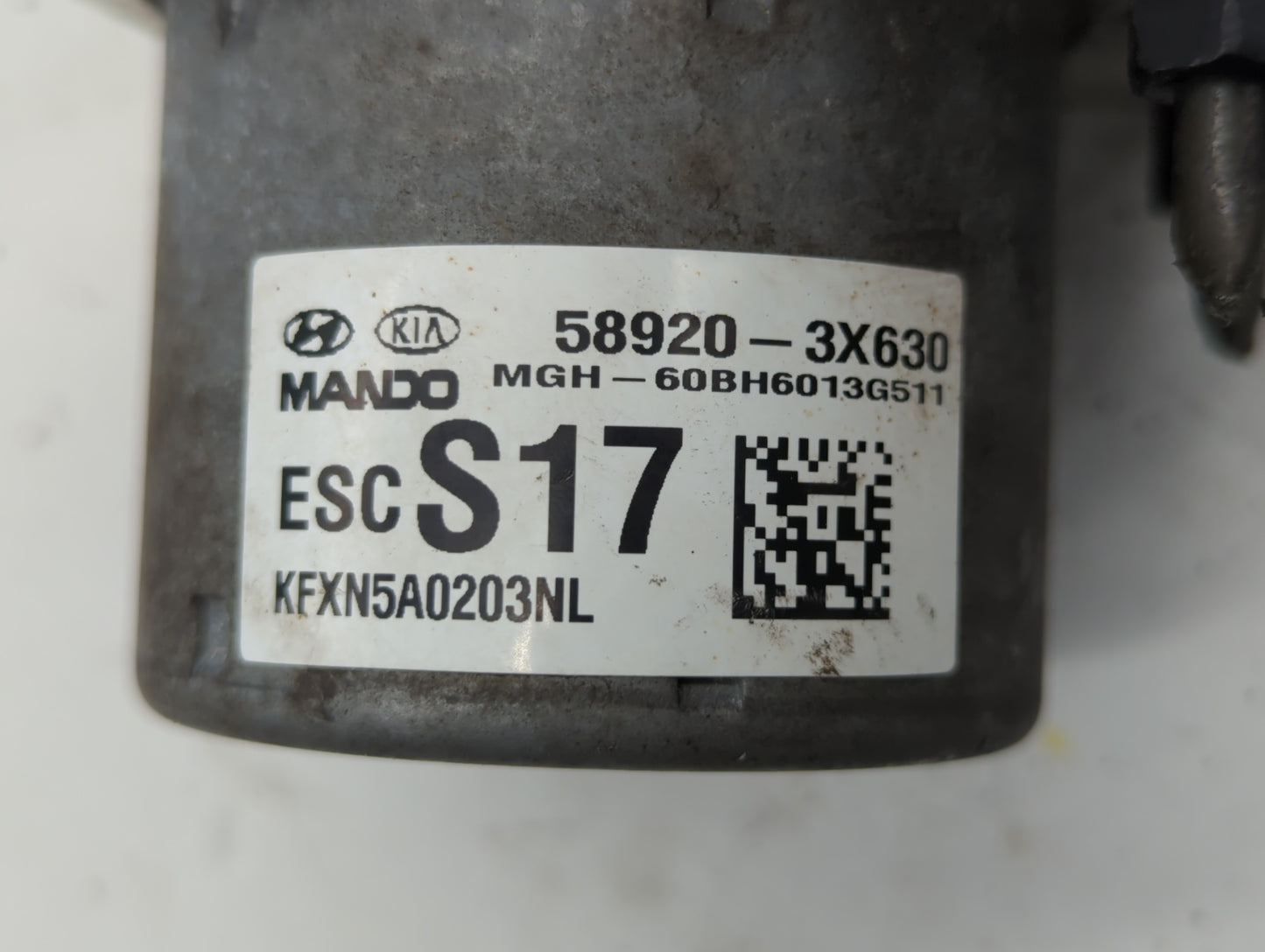 2014-2016 Hyundai Elantra ABS Pump Control Module Replacement P/N:BE6003G510 58920-3X630 Fits Fits 2014 2015 2016 OEM Used A