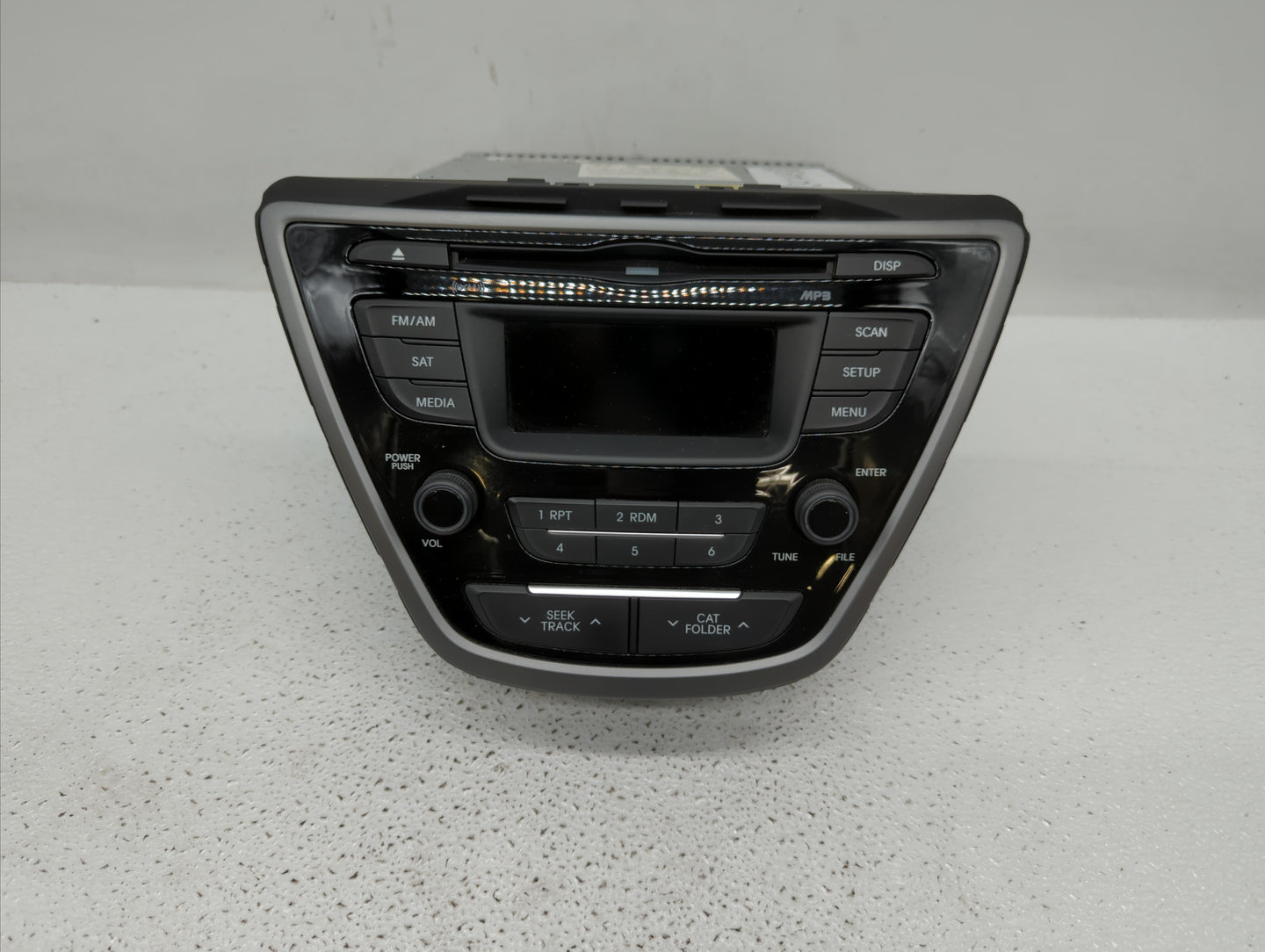 2014-2016 Hyundai Elantra Radio AM FM Cd Player Receiver Replacement P/N:96170-3X156GU Fits Fits 2014 2015 2016 OEM Used Aut
