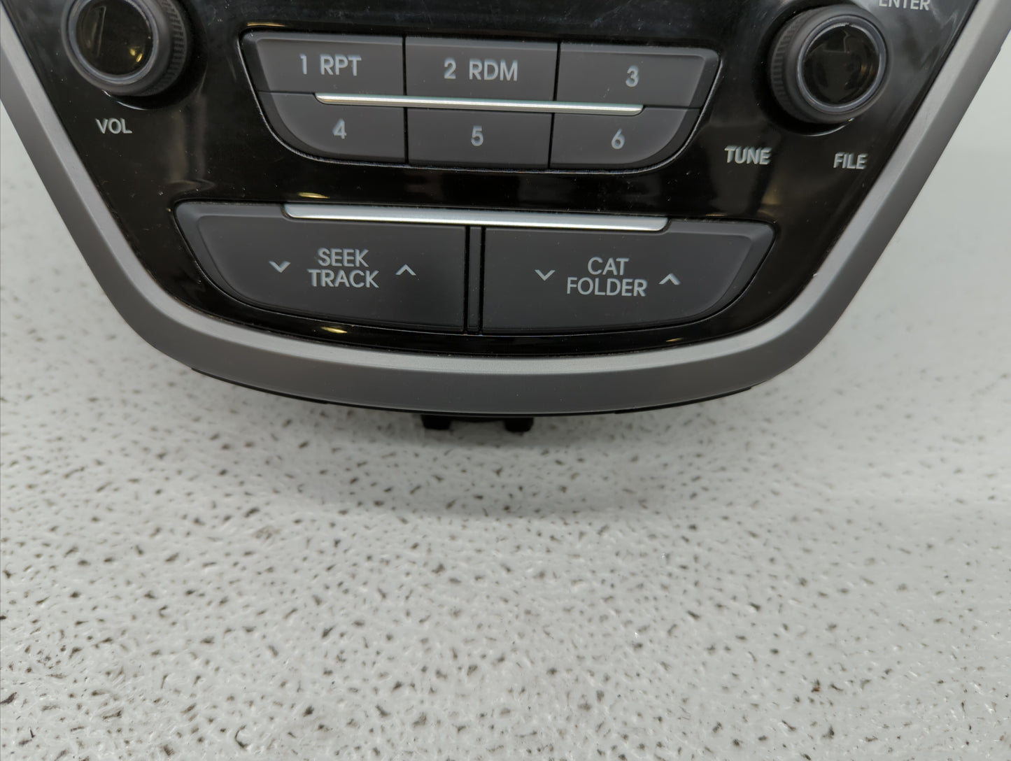 2014-2016 Hyundai Elantra Radio AM FM Cd Player Receiver Replacement P/N:96170-3X156GU Fits Fits 2014 2015 2016 OEM Used Aut