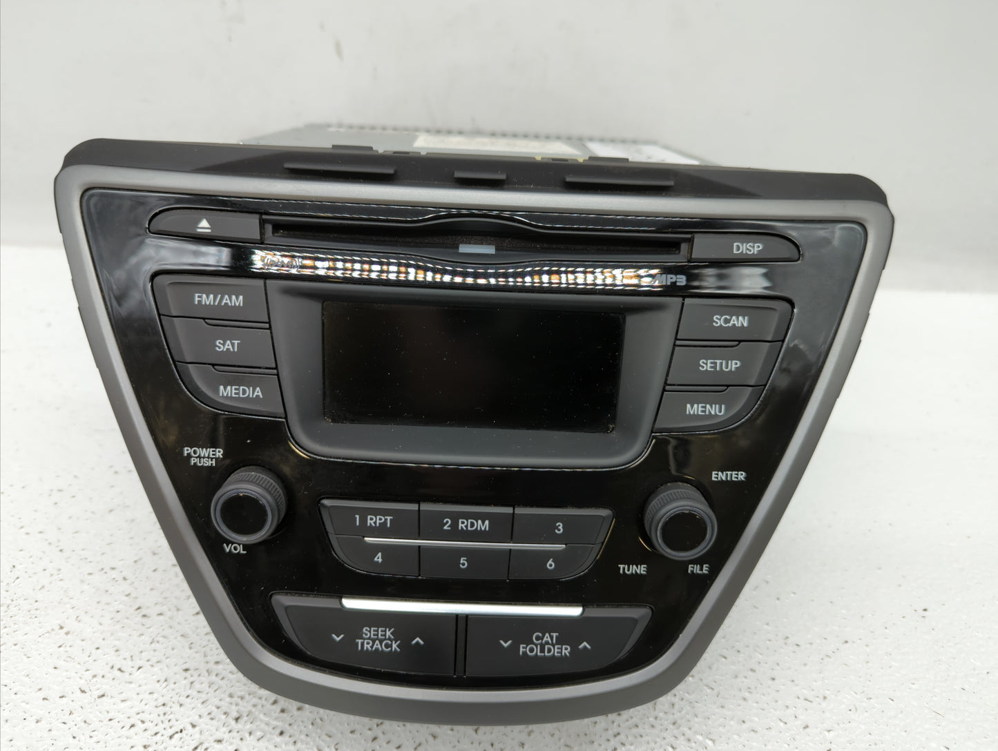 2014-2016 Hyundai Elantra Radio AM FM Cd Player Receiver Replacement P/N:96170-3X156GU Fits Fits 2014 2015 2016 OEM Used Aut
