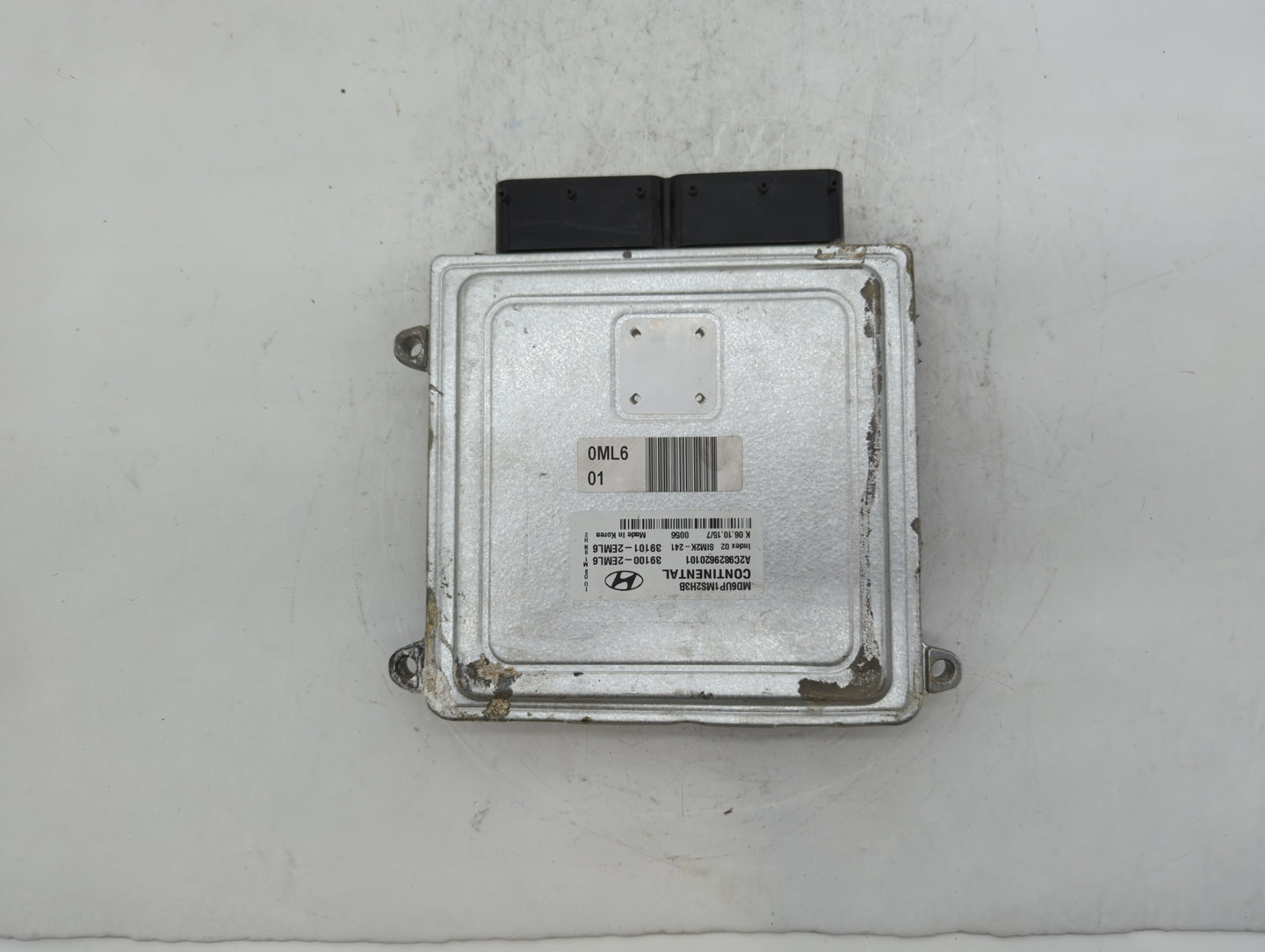 2014-2016 Hyundai Elantra PCM Engine Control Computer ECU ECM PCU OEM P/N:39100-2EML6 39102-2EMB5 Fits Fits 2014 2015 2016 O