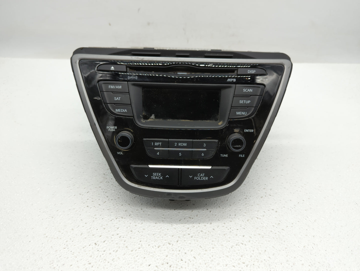 2014-2016 Hyundai Elantra Radio AM FM Cd Player Receiver Replacement P/N:96170-3X156GU Fits Fits 2014 2015 2016 OEM Used Aut