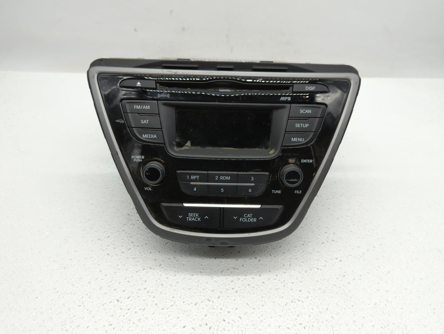 2014-2016 Hyundai Elantra Radio AM FM Cd Player Receiver Replacement P/N:96170-3X156GU Fits Fits 2014 2015 2016 OEM Used Aut