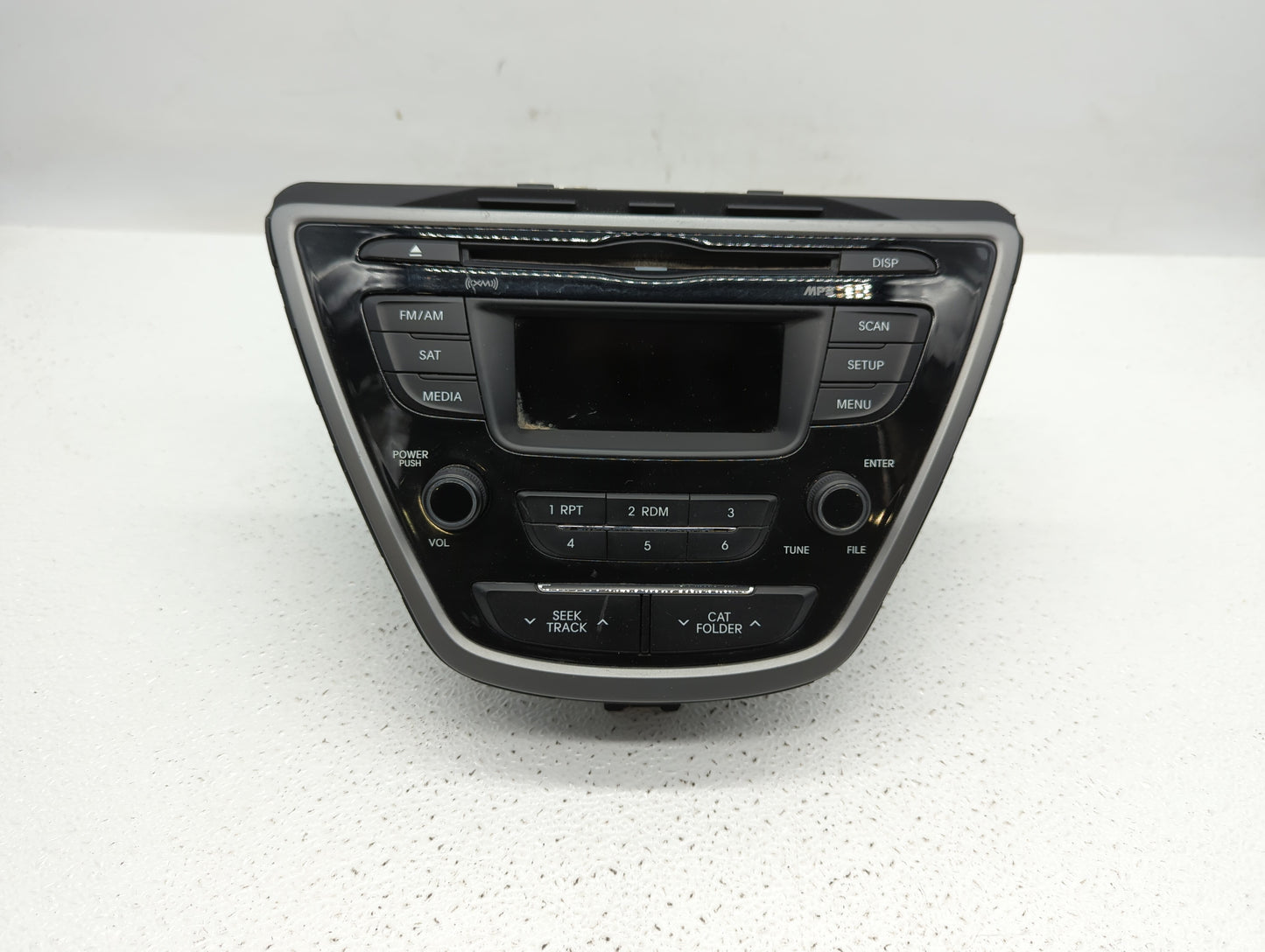 2014-2016 Hyundai Elantra Radio AM FM Cd Player Receiver Replacement P/N:96170-3X156GU Fits Fits 2014 2015 2016 OEM Used Aut
