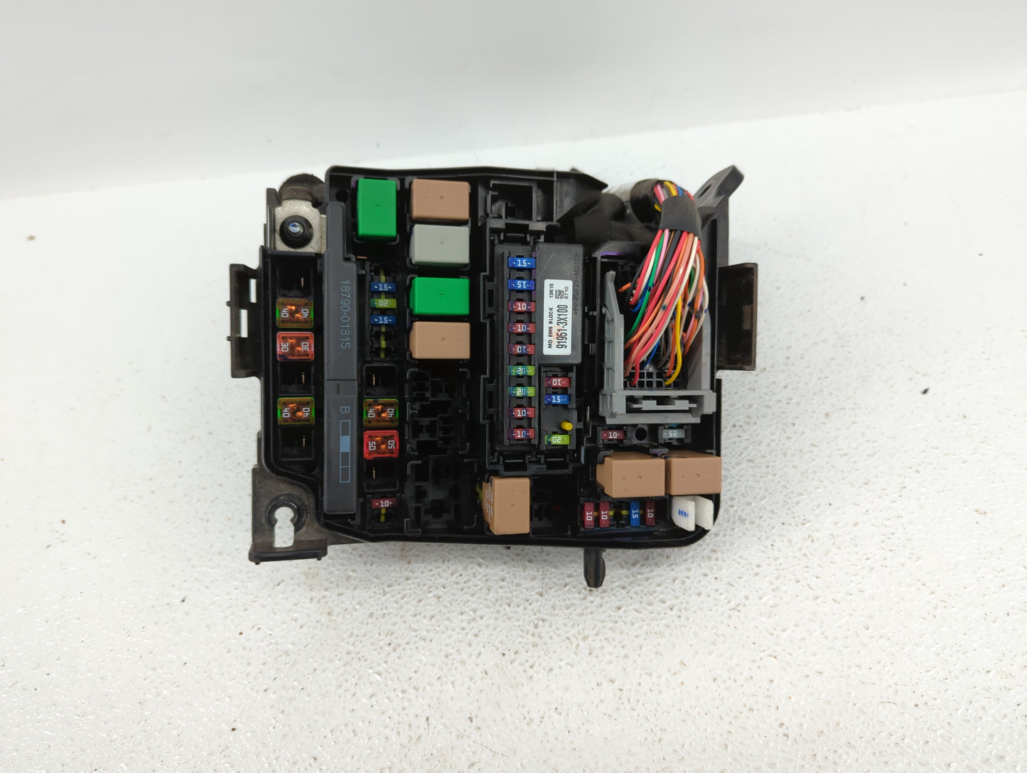 2014-2016 Hyundai Elantra Fusebox Fuse Box Panel Relay Module P/N:91265 3X060 91265 3X060A, 91951-3X100 Fits Fits 2014 2015 
