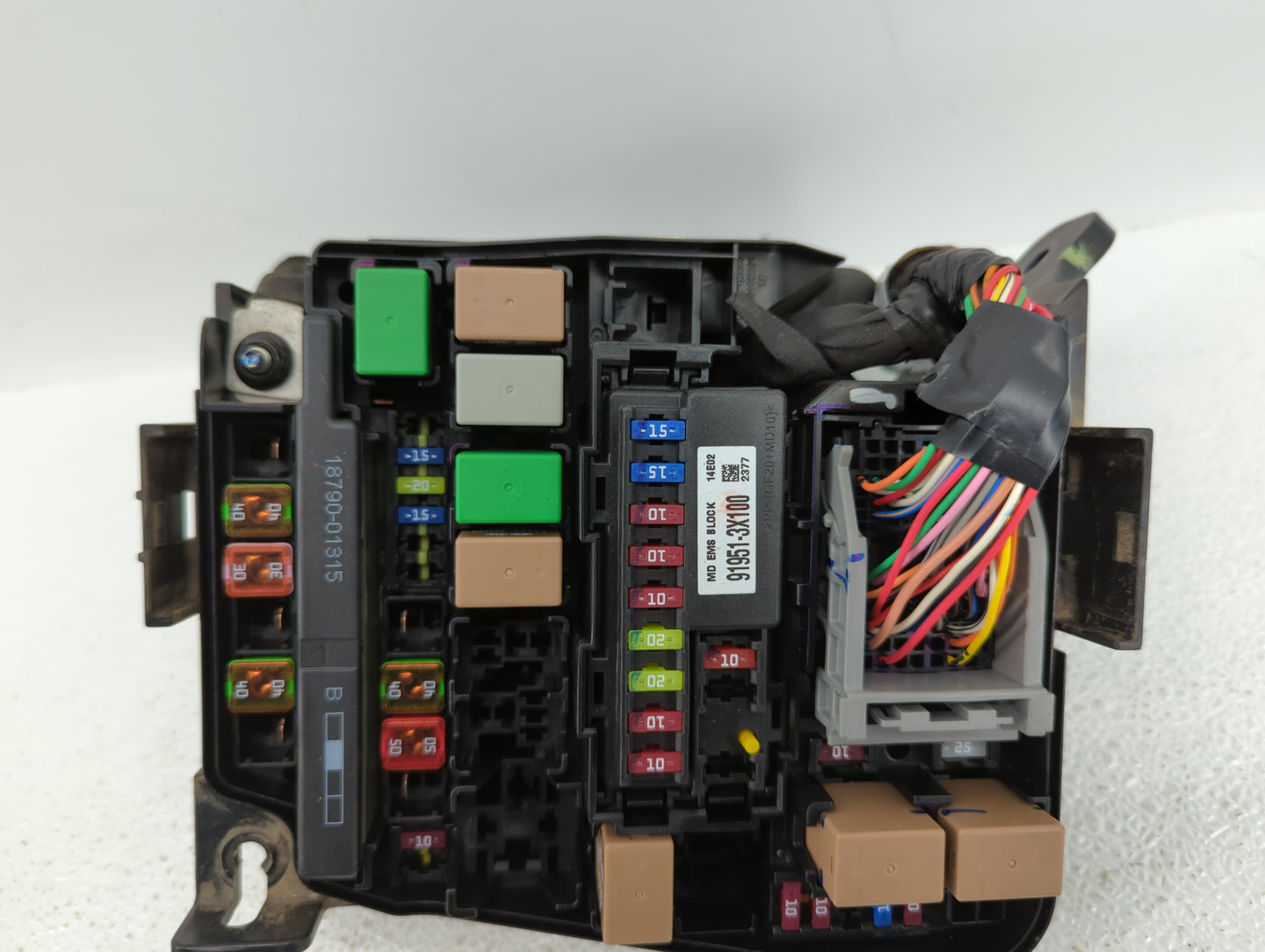 2014-2016 Hyundai Elantra Fusebox Fuse Box Panel Relay Module P/N:91201 3Y040 91265 3X060, 91265 3X060A Fits Fits 2014 2015 