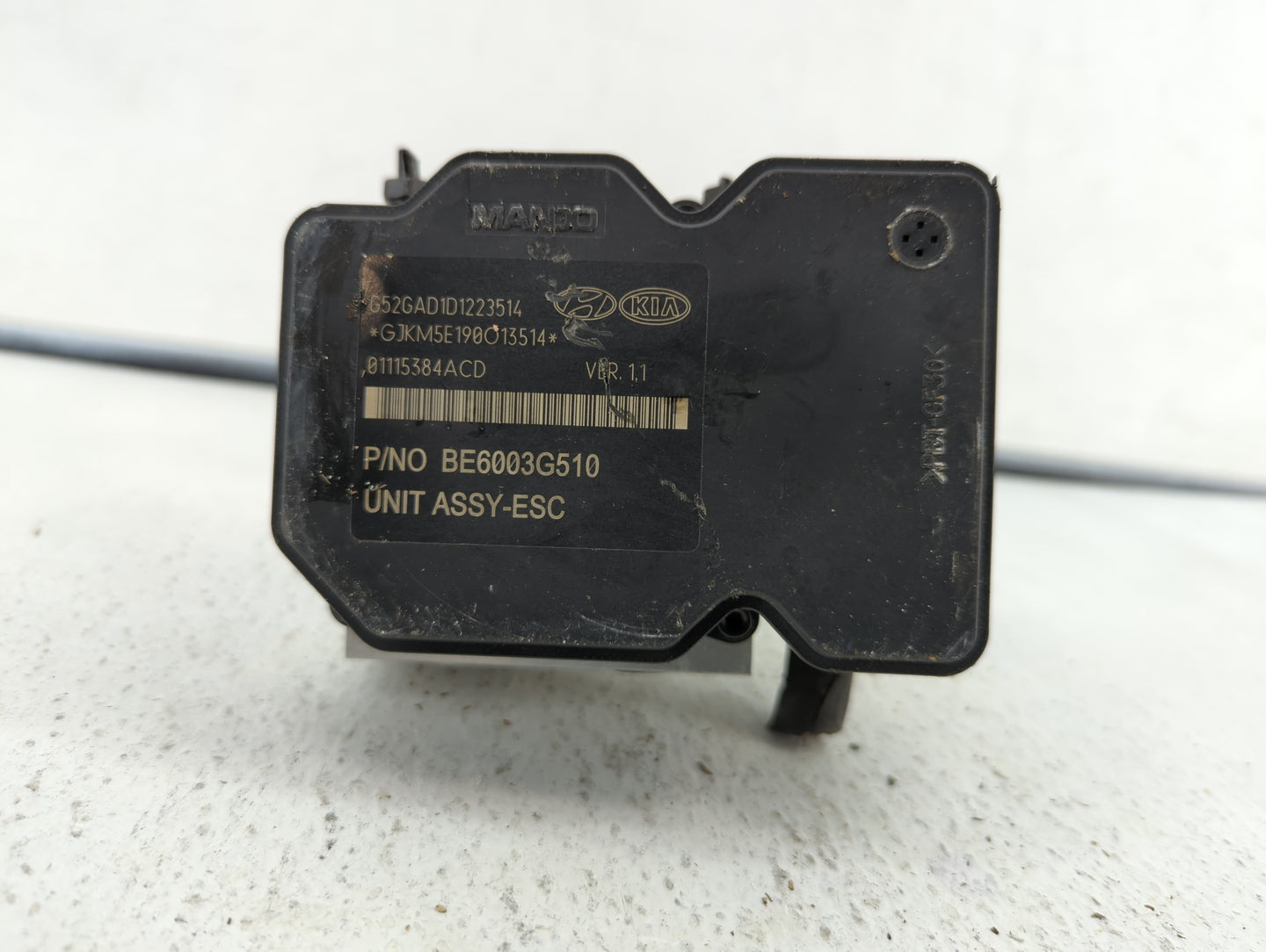 2014-2016 Hyundai Elantra ABS Pump Control Module Replacement P/N:BE6003G510 58920-3X630 Fits Fits 2014 2015 2016 OEM Used A