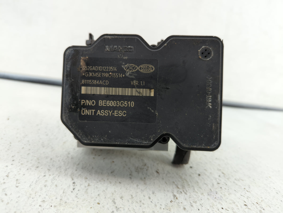 2014-2016 Hyundai Elantra Anti-Lock Brake ABS Pump Module Actuator OEM P/N:BE6003G510 58920-3X630 Fits Fits 2014 2015 2016 O